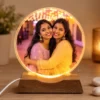 LED Glass Photo Lamp