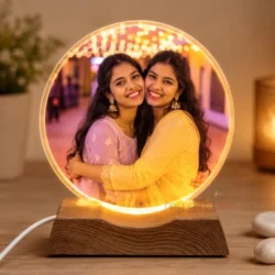 LED Glass Photo Lamp